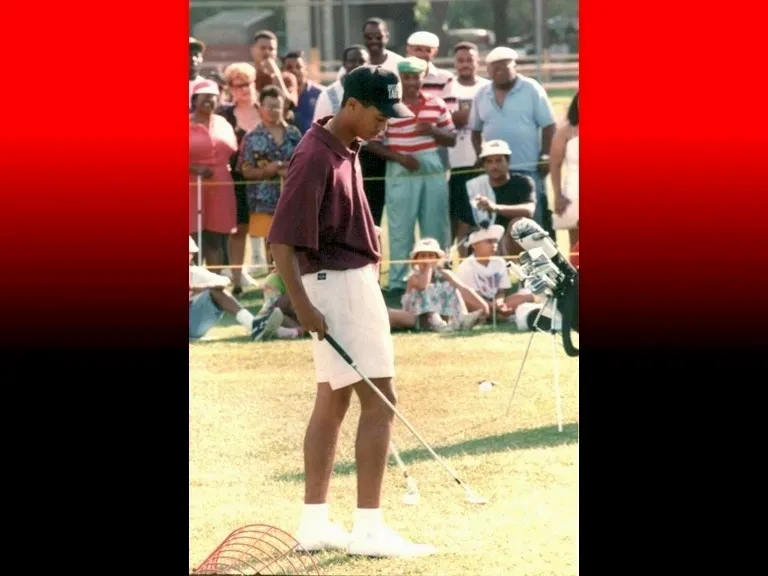 Focus, balance, and skill. A few of Tiger's many talents.